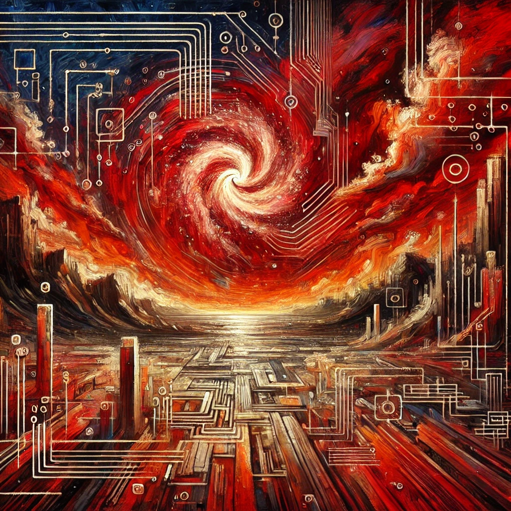 La Computación cuántica llega a transformar radicalmente la realidad de las criptomonedas. (Visual: Arte IA Ilustrativa - Viceversa News)