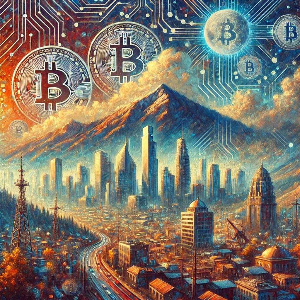 blockchain y tokenización en México 2025 (Visual Arte IA - Ilustrativa) 2