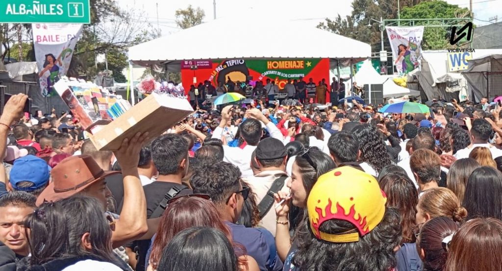 Tepito rinde homenaje a Héctor Lavoe con música y resistencia. (Visual: J.a. García - Viceversa News) 