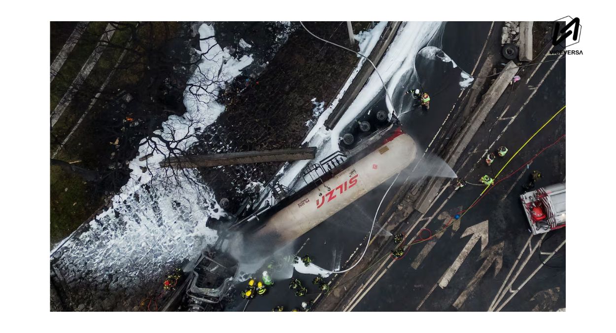 Explosión en Iztapalapa pipa de gas y grietas en sector energético de México (Visual: El País - Viceversa.News)