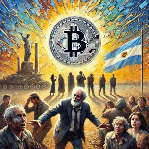 Impacto del escándalo por LIBRA de Milei en el ecosistema cripto (Arte IA Imagen ilustrativa)