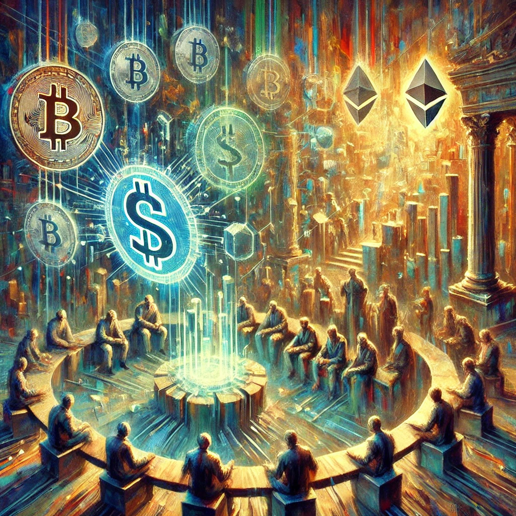 Mercado cripto en 2025 tras estafa por LIBRA de Milei (Visual de Arte IA Ilustrativo). Viceversa.News