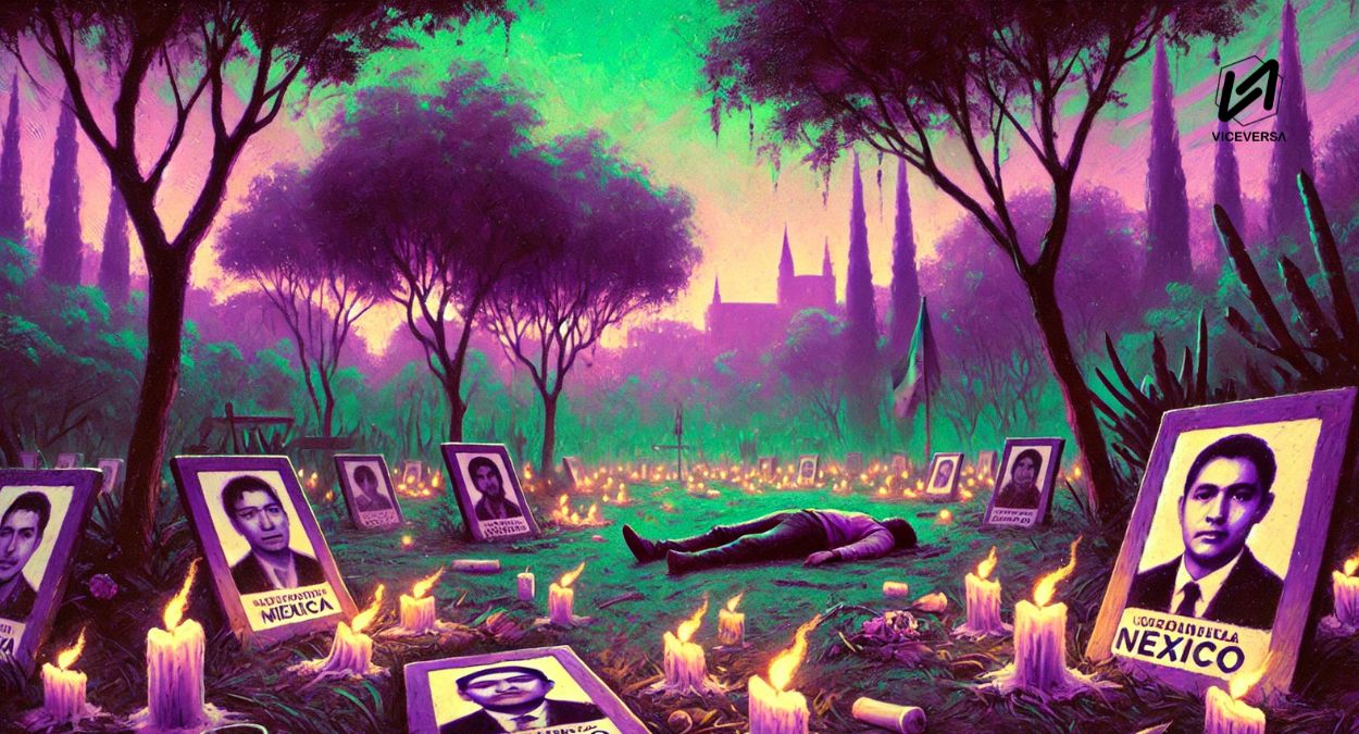 Activistas asesinados en México en 2025 siguen en aumento ante la aquiescencia y omisiones del Estado Mexicano (Visual: IA Arte Impresionista - Viceversa.News)