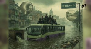 Inundaciones en México colapsan drenaje de más de 80 años.