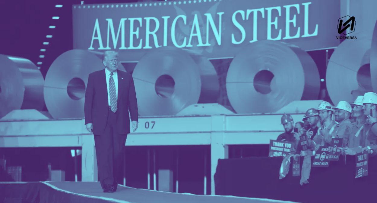 Trump amenaza con aranceles al acero del 50 por ciento