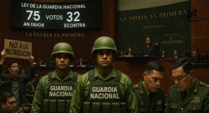 México aprueba Ley de la Guardia Nacional 2025: mando militar, inteligencia y elección popular