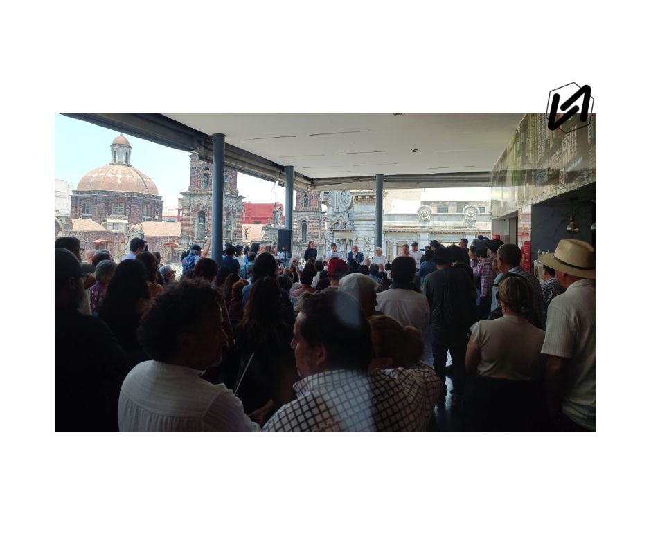 Conferencia de inauguración sobre la exposición 'Elena Poniatowska Amor. Archivo Personal. (Visual de José A. García Díaz / Viceversa.News)