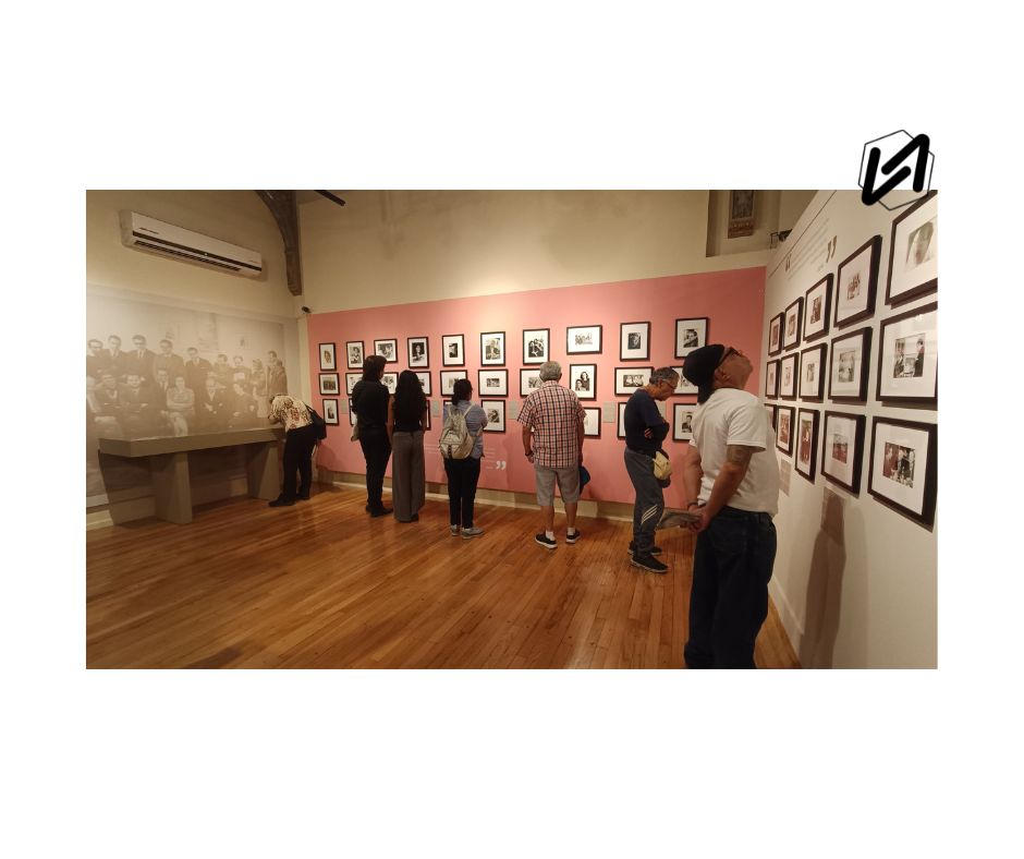 Fotos de las entrevistas de Elenita a múltiples personalidades de la historia reciente de México y el Mundo (Visual de José A. García Díaz)