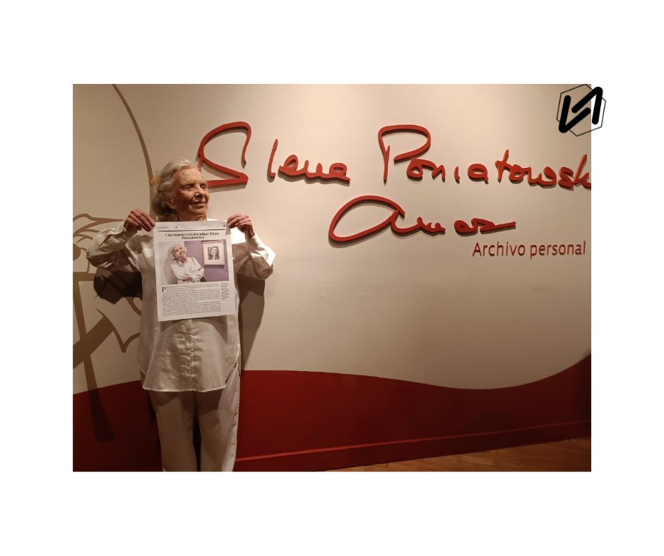 Elena Poniatowska Amor inaugura y recorre su Archivo personal en el Museo del Estanquillo (Visual de José A. García Díaz)