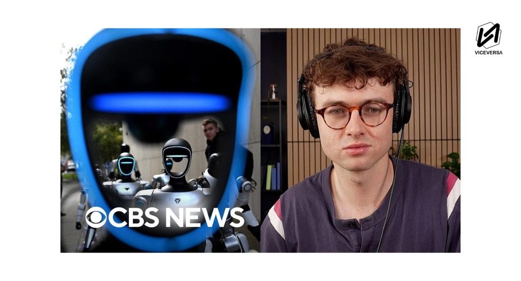 La IA, el algoritmo de Molly y el agua 3 Jacob Coxon, desarrollador de Anthropic, advierte de los peligros de la IA para el 2030 (Visual CBS - Viceversa.News)