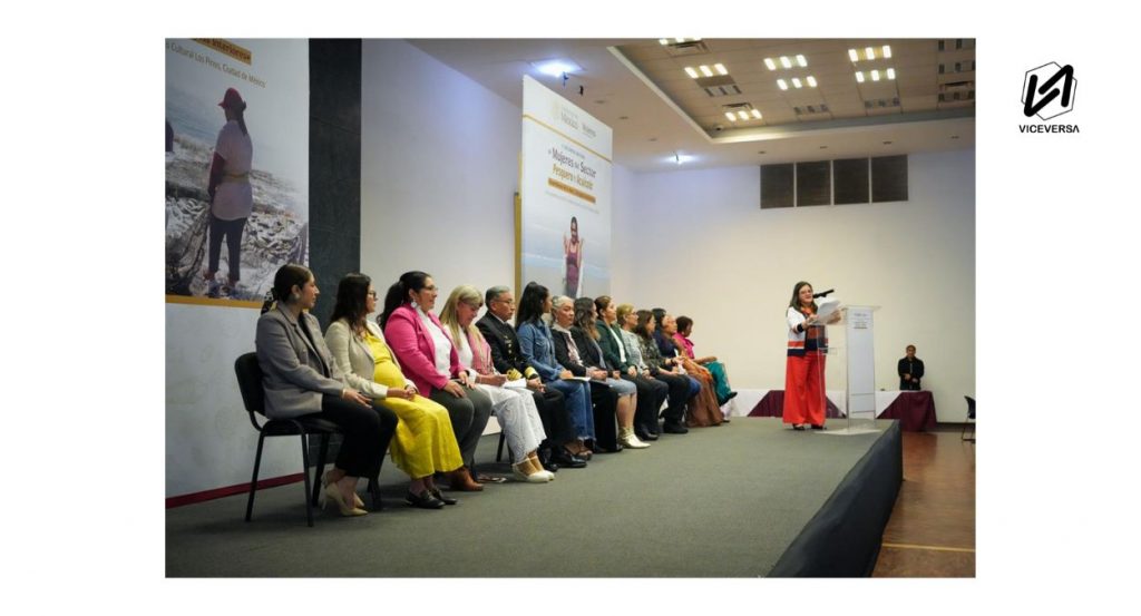 Lanzan Red de Mujeres del Sector Pesquero y Acuícola 3 En el Complejo Cultural de los Pinos, se reunieron trabajadoras acuícolas y de la pesca para visibilizar su aportación al sector (Visuales: Secretaría de las Mujeres - Viceversa.News)