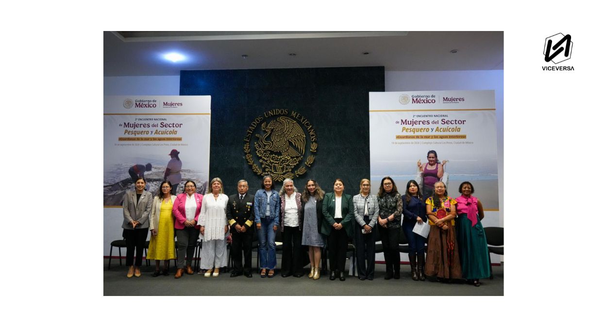 Lanzan Red de Mujeres del Sector Pesquero y Acuícola; suscriben acuerdo 18 instituciones del Gobierno de México, encabezado por la Secretaría de las Mujeres (Visuales: Mujeres México - Viceversa.News)