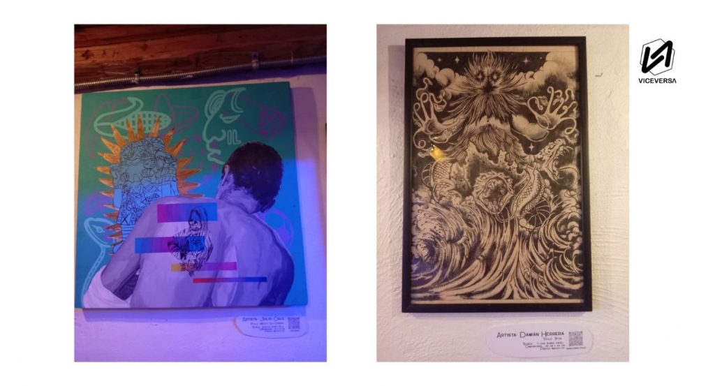 Cuauhtémoc: Inauguran Expo Colectiva "Arte de Calle" en la Juanita CoffeShop 4 Algunos de los artistas que participan en la Expo Colectiva Bazar Arte de Calle La Juanita CoffeShop (Visual: Fernán Otero - ViceversaNews)