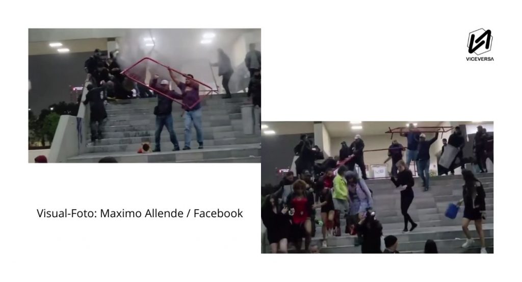 Entropía / Incels, grupos de choque y el fondo / Editorial 6 Entropía: Protestas de personas trans en Alcaldía Cuauhtémoc tras agresiones en Tlalpan (Visual: Facebook - Viceversa.News)