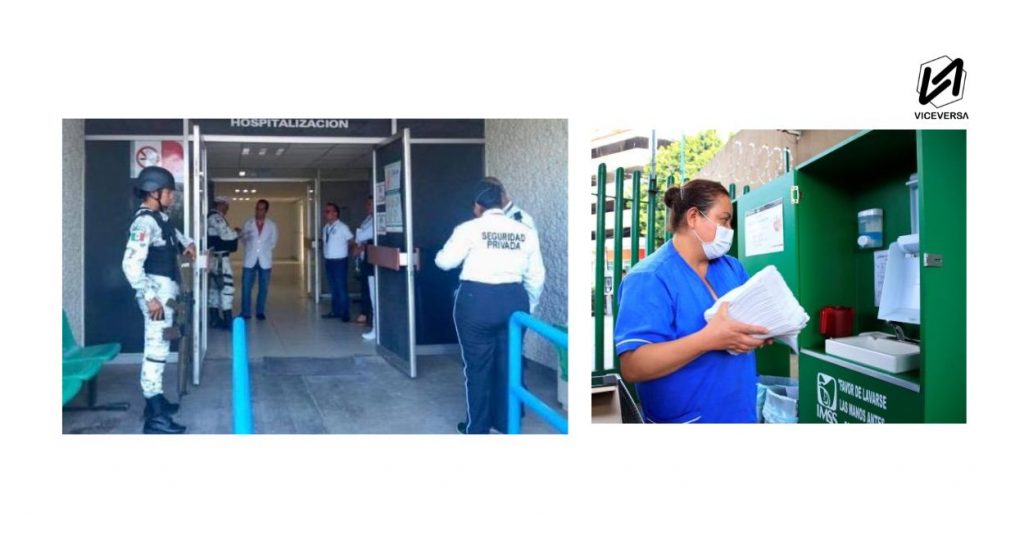 Entropía / Incels, grupos de choque y el fondo / Editorial 5 Protestas IMSS: personal de limpieza y seguridad tienen menos derechos humanos laborales por subcontratación (Visual: IMSS - Viceversa.News)