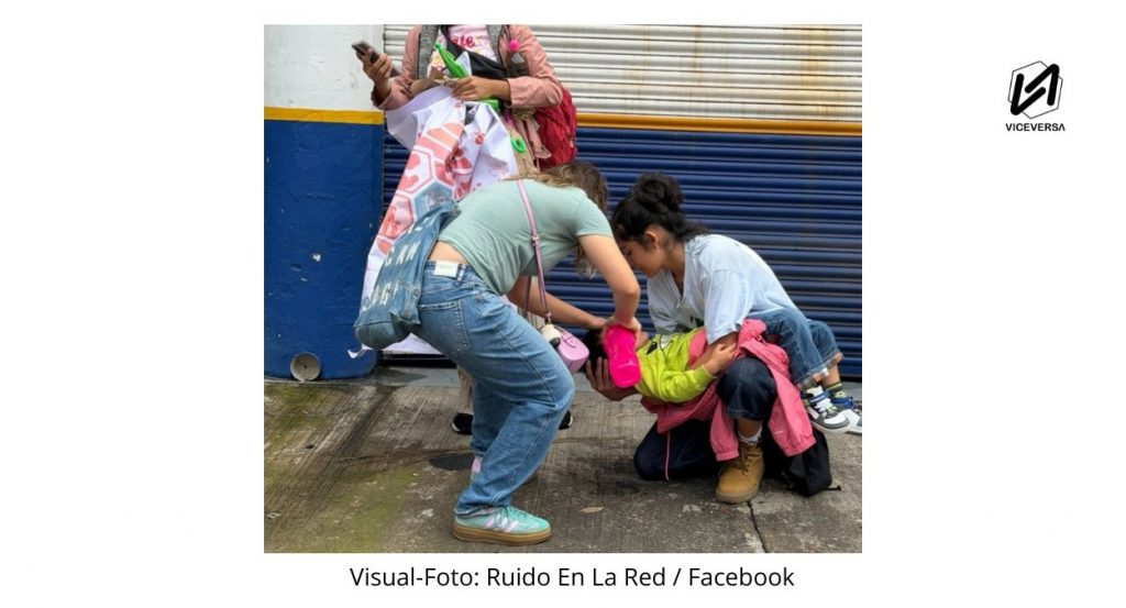 Entropía / Incels, grupos de choque y el fondo / Editorial 9 Entropía: represión en Marcha por Agua Limpia de Jalisco termina con heridas en menores de edad (Visual: Facebook - Viceversa.News)
