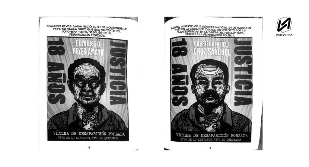 Comité Cerezo denuncia contrainsurgencia como "modus operandi" para la desaparición forzada en México 5 Cómic como forma de lucha social en México (Visual: Brigada para Leer en Libertad -ViceversaNews)