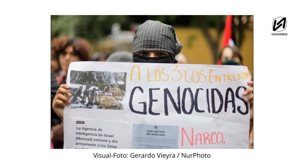 Marcha México-Palestina: de la solidaridad a la responsabilidad 2 Marcha México-Palestina a 3 años del recrudecimiento de los ataques de Israel y la resistencia Palestina (Visual - Foto: Gerardo Vieyra - NurPhoto)