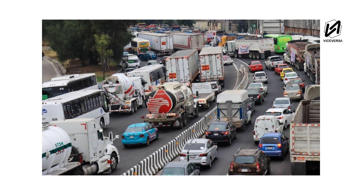 Movilidad México-Pachuca sin solución entre Edomex, Hidalgo y CDMX (Visual: RR.SS. - Viceversa.News)