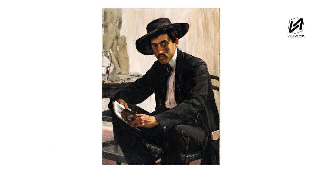 Saturnino Herrán y La Ofrenda como retrato del alma de México 5 Autorretrato de Saturnino Herrán (Visual: Fundación Saturnino Herrán - Viceversa.News)