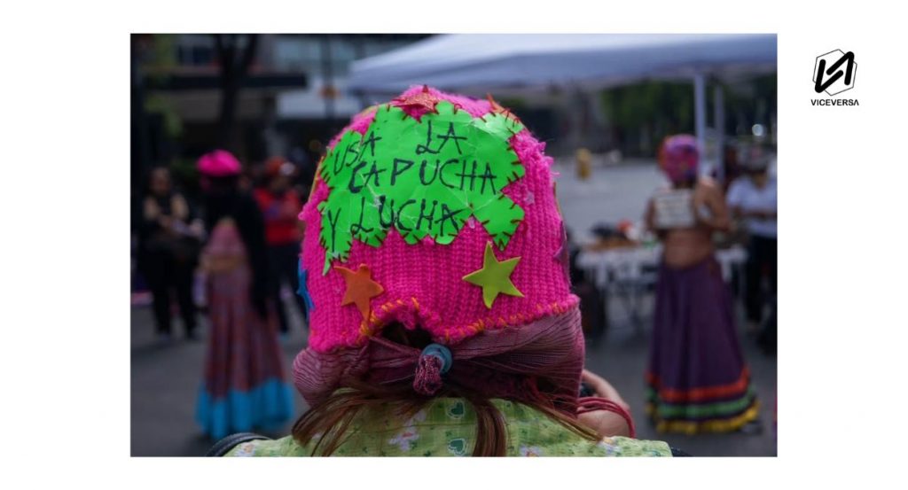 Activistas y Feministas sin atención de CNDH y CDHCM tras quejas 18 Conmemoran 5ta Aniversaria de la Glorieta de las Mujeres que Luchan en la CDMX donde se congregaron activistas y feministas (Visual: RRSS - ViceversaNews)